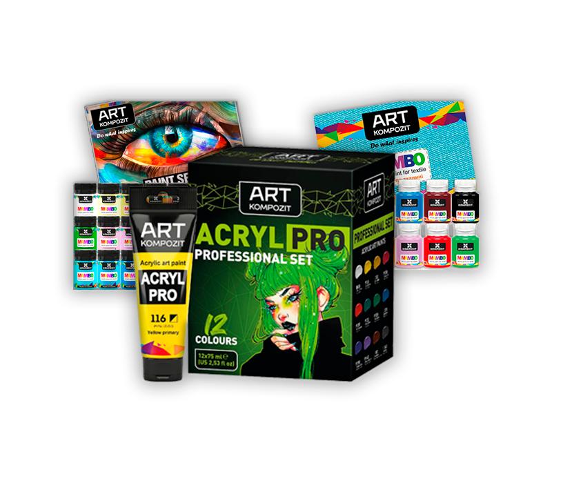 Acrylic Paint Set. Best Quality & Low Prices Paint Shop near me Art