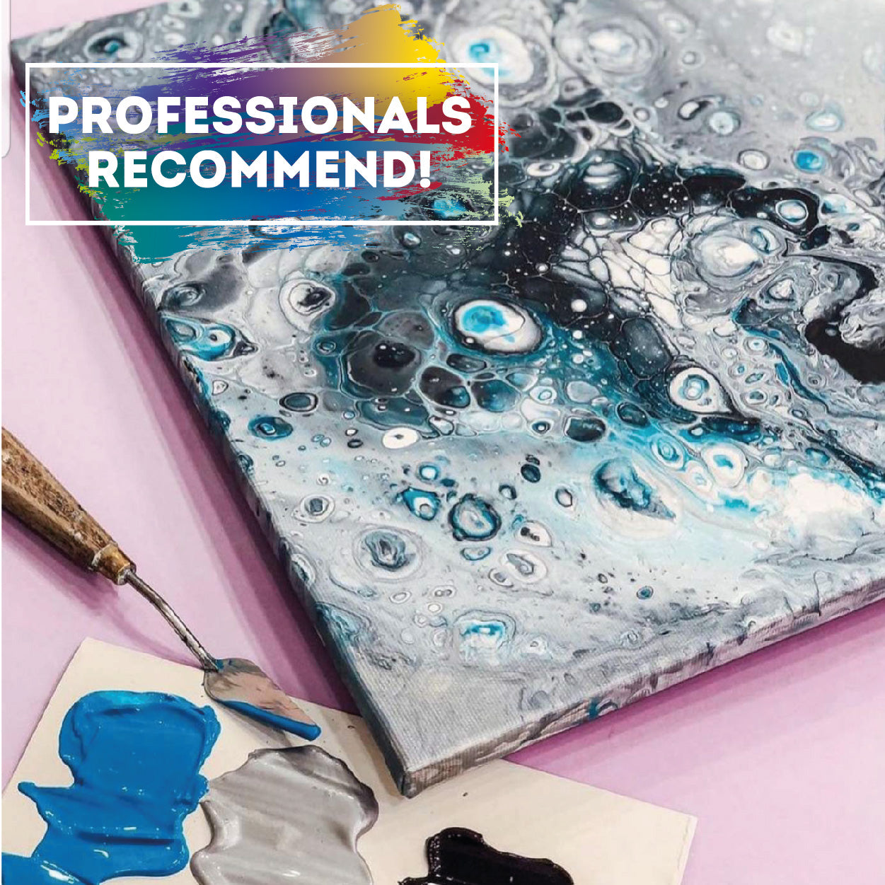 Liquid acrylic POURING MEDIUM ART Kompozit 500mL (16.91 fl oz)