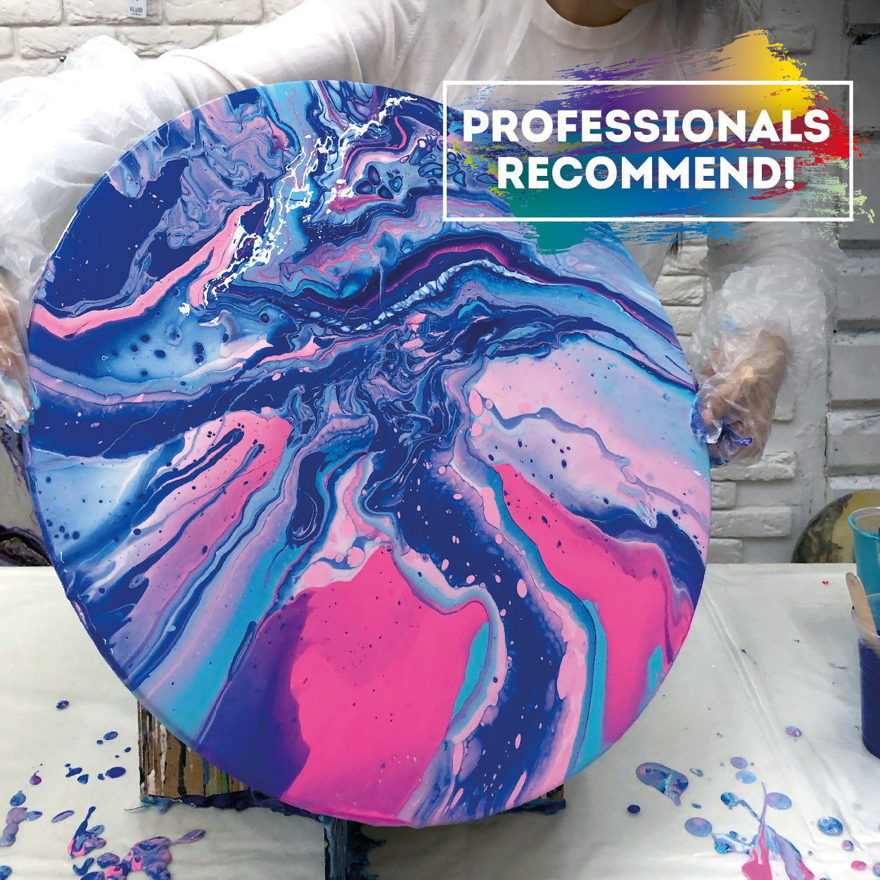 Liquid acrylic POURING MEDIUM ART Kompozit 500mL (16.91 fl oz)