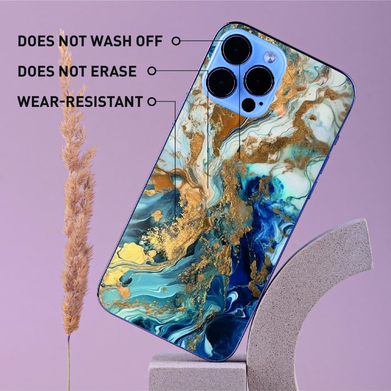 Metallic Acrylic Fabric Paint Set 6 x 20 ml (0.67 Fl Oz) For Clothes, Textile, Sneakers. Made in Europe