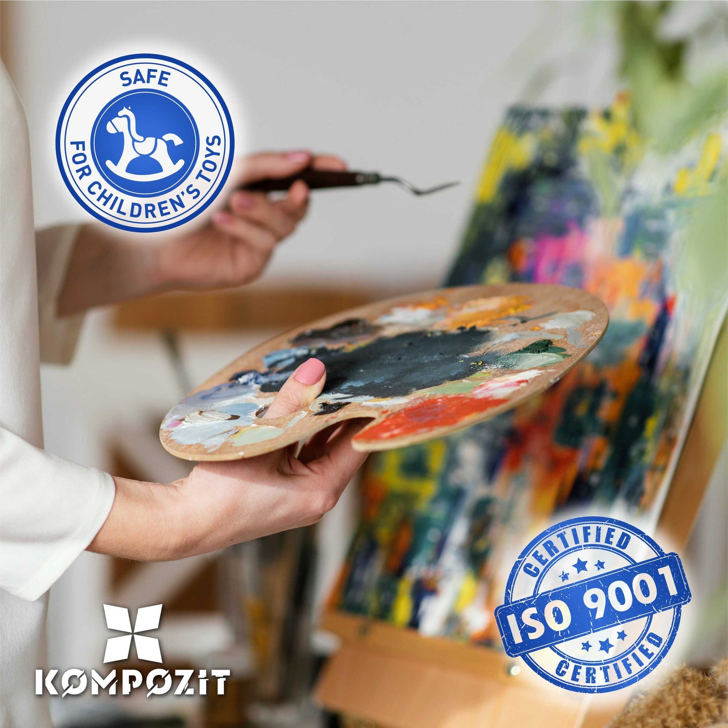Art paint Acryl PRO ART Kompozit 430 ml (14.54 fl oz)