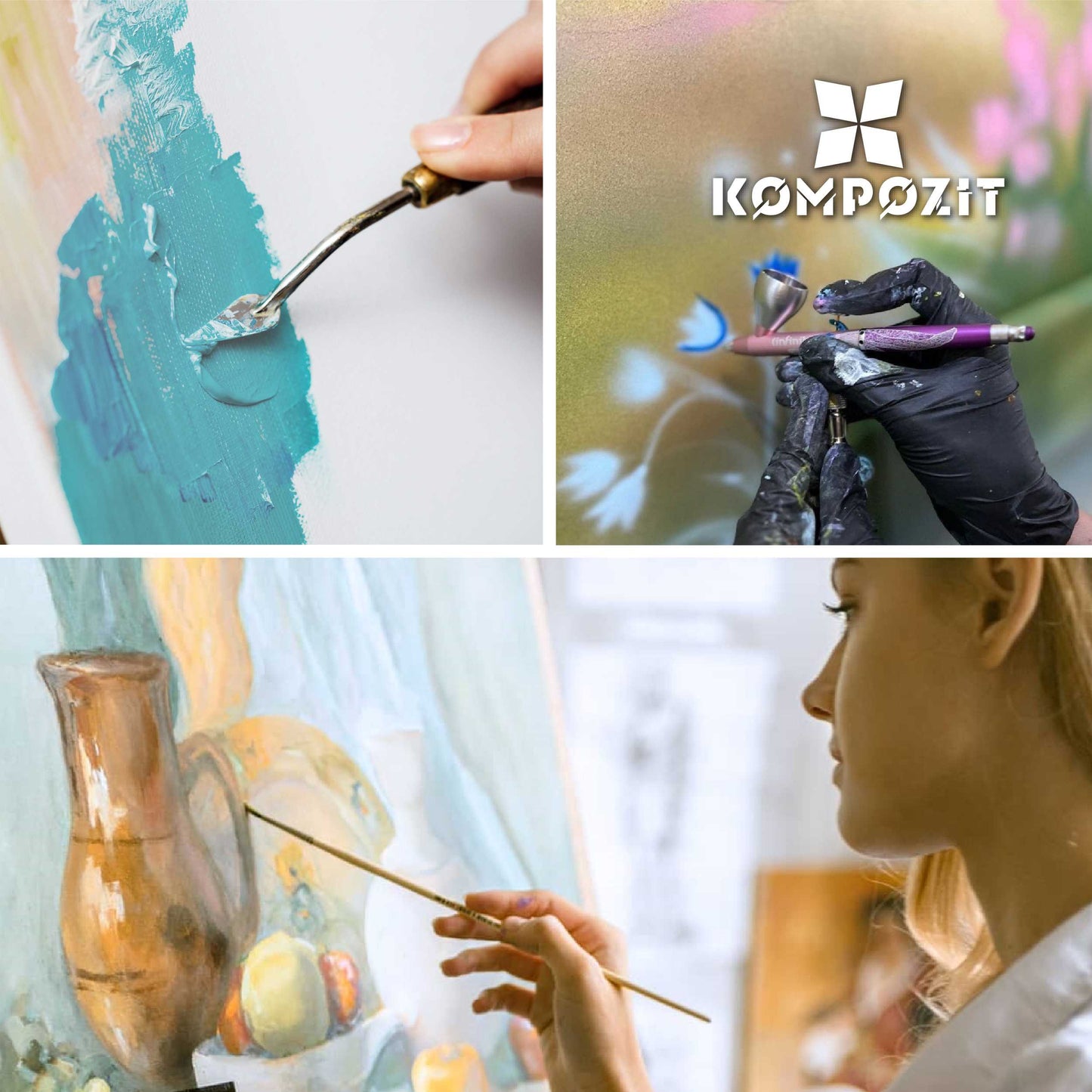 Art paint Acryl PRO ART Kompozit 430 ml (14.54 fl oz)