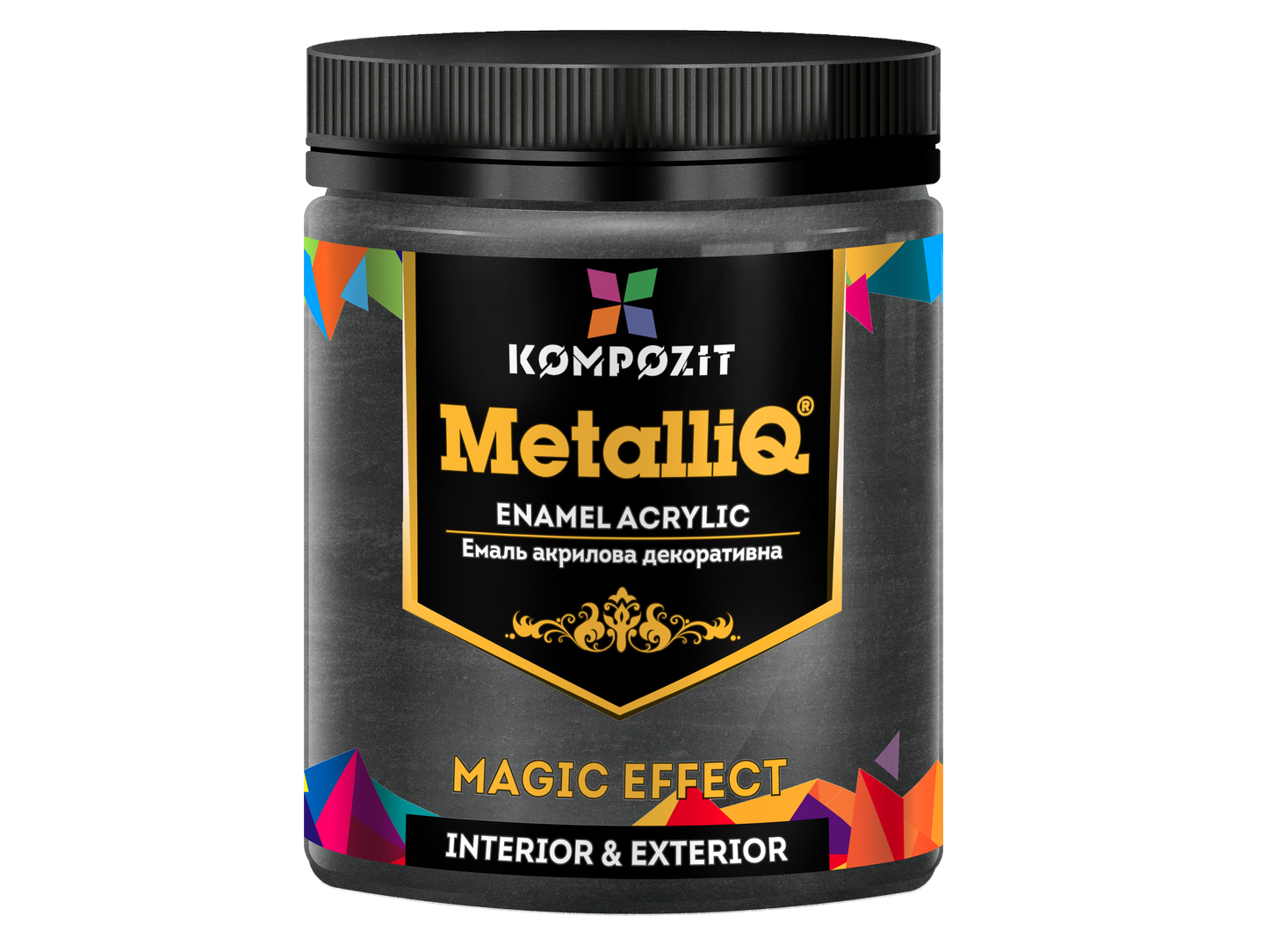 Acrylic Enamel Paint Metallic Effect®  500 g (17.63 Fl Oz)