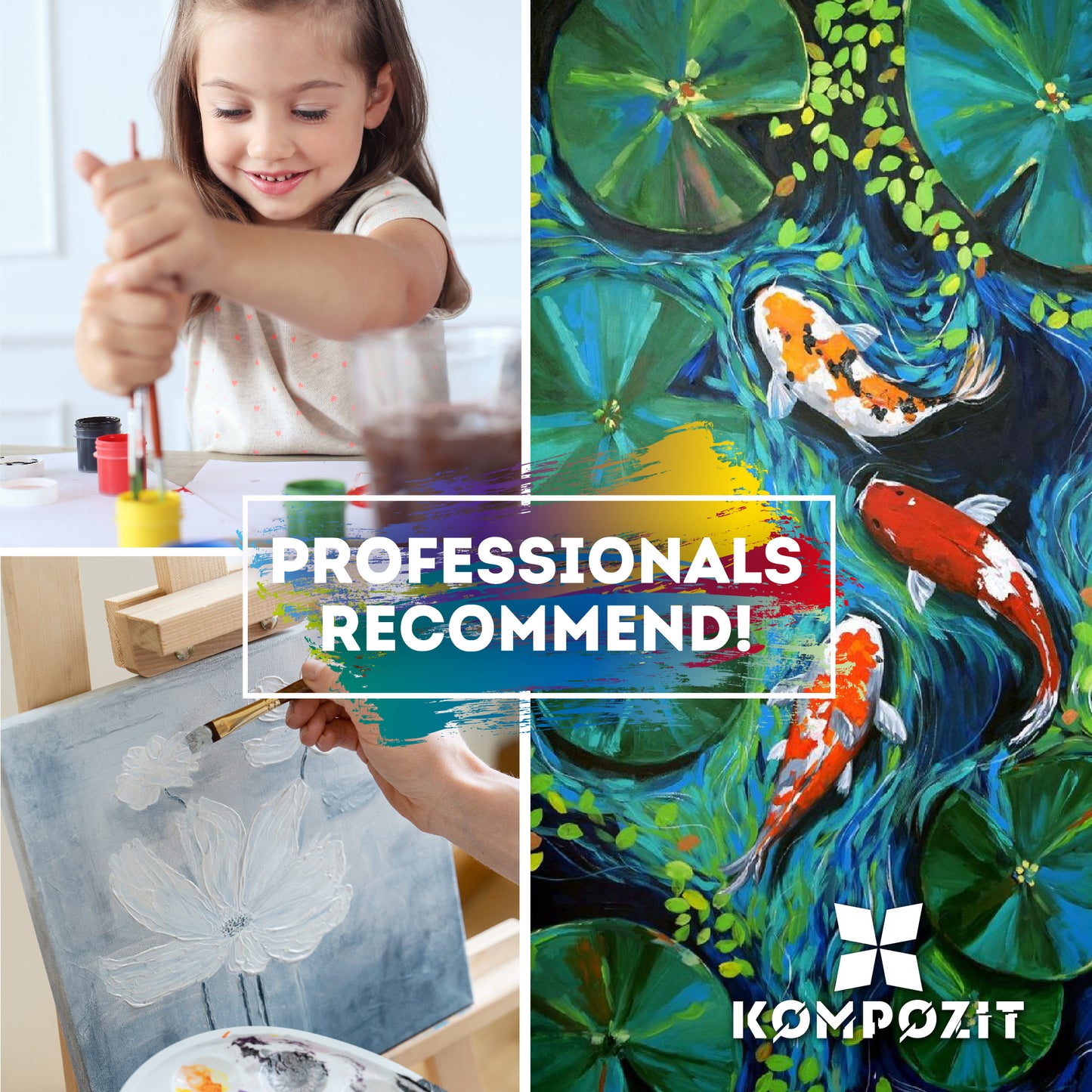 Set Gouache PREMIUM ART Kompozit 24x20 ml