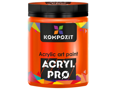 Art paint Acryl PRO ART Kompozit 430 ml. For application on canvas, wood, cardboard